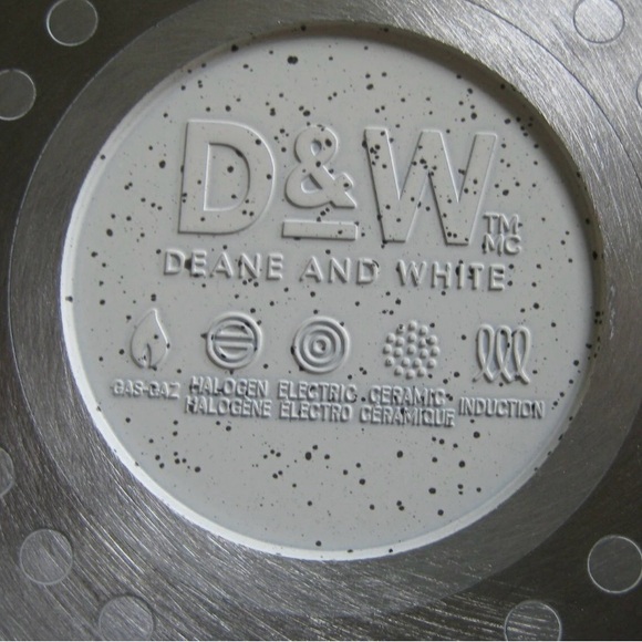 White Ceramic Cookware 12” Wok with Lid - Picture 3 of 5